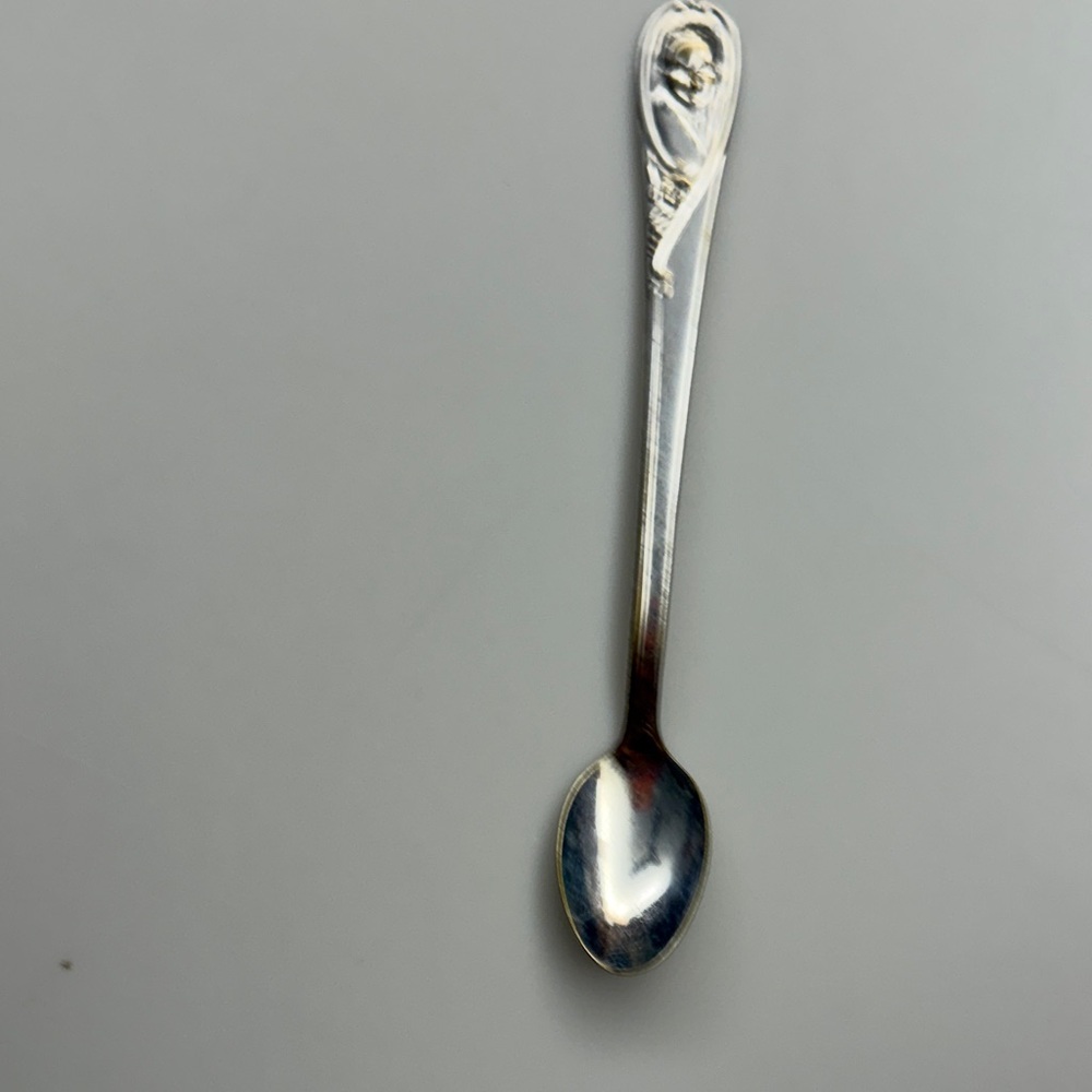 Gerber Silver Collectible baby feeding Spoon